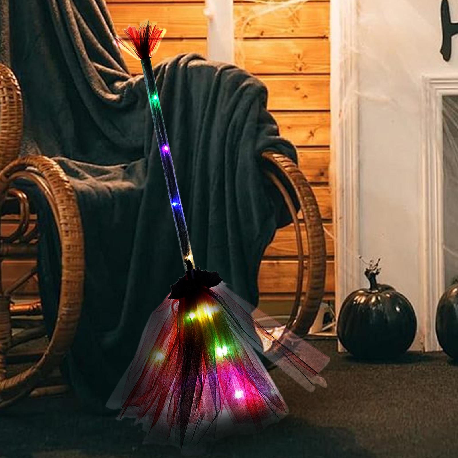 Kids Outdoor Broom - Zabawna, zasilana bateriami miotła czarownicy –