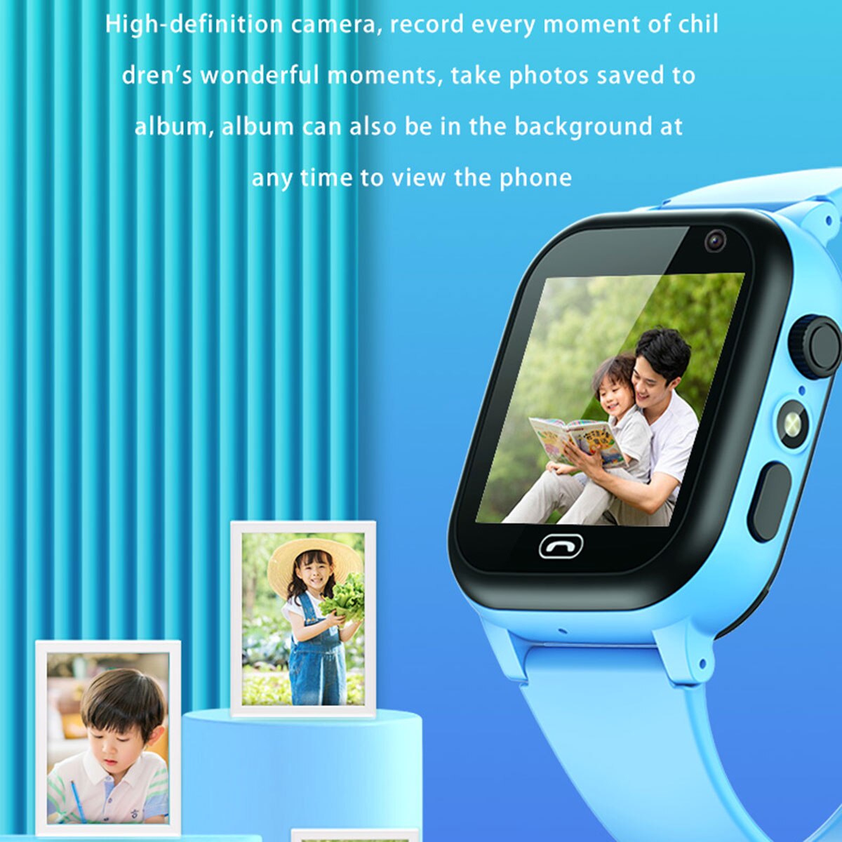 Kids Outdoor Music - Inteligentny zegarek dla dzieci SOS Call