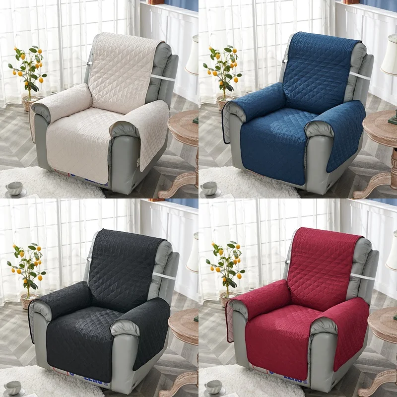 Kids Outdoor Lounge Chair With Umbrella - Pikowany pokrowiec na sofę rozkładaną Psy