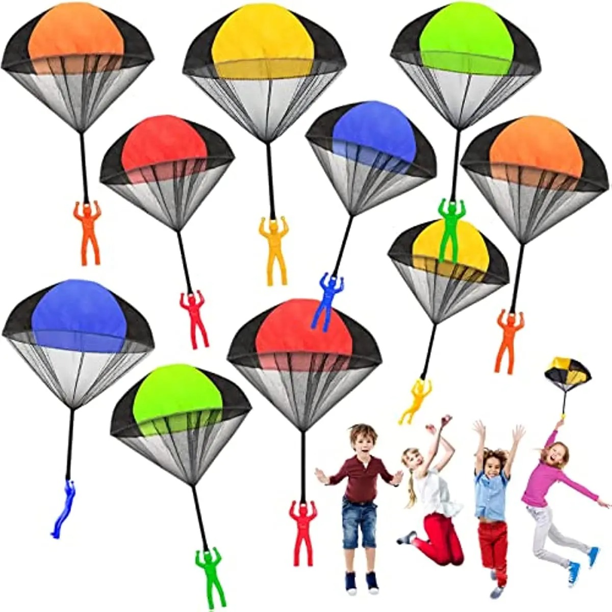 Kids Unique Outdoor Toys - Zabawki spadochronowe dla dzieci Nieplączący się