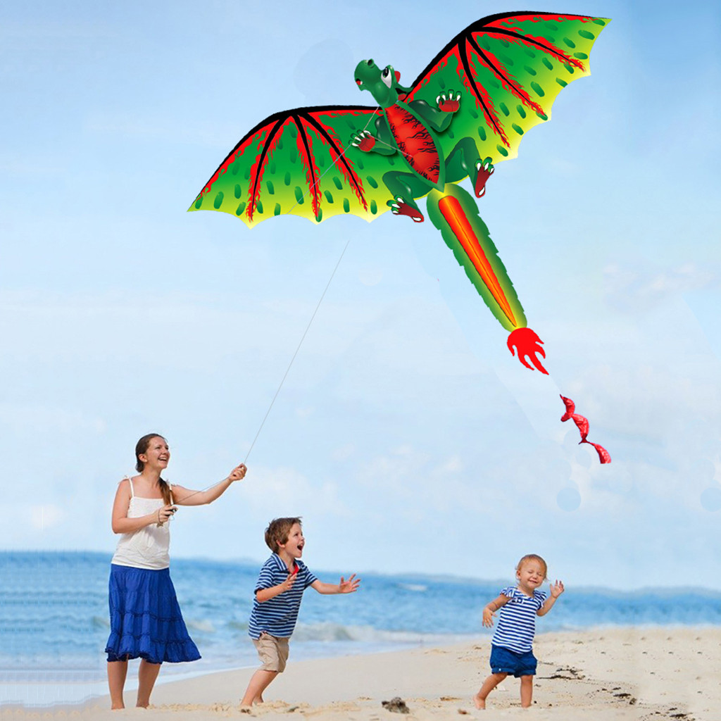 Kids Unique Outdoor Toys - 3D D-ragon K-ite zabawka dla dzieci