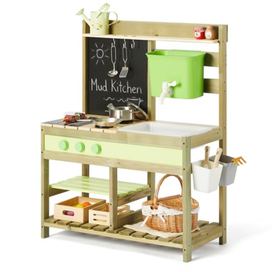 Kids Outdoor Mud Table - Zewnętrzna kuchnia do zabawy w błoto