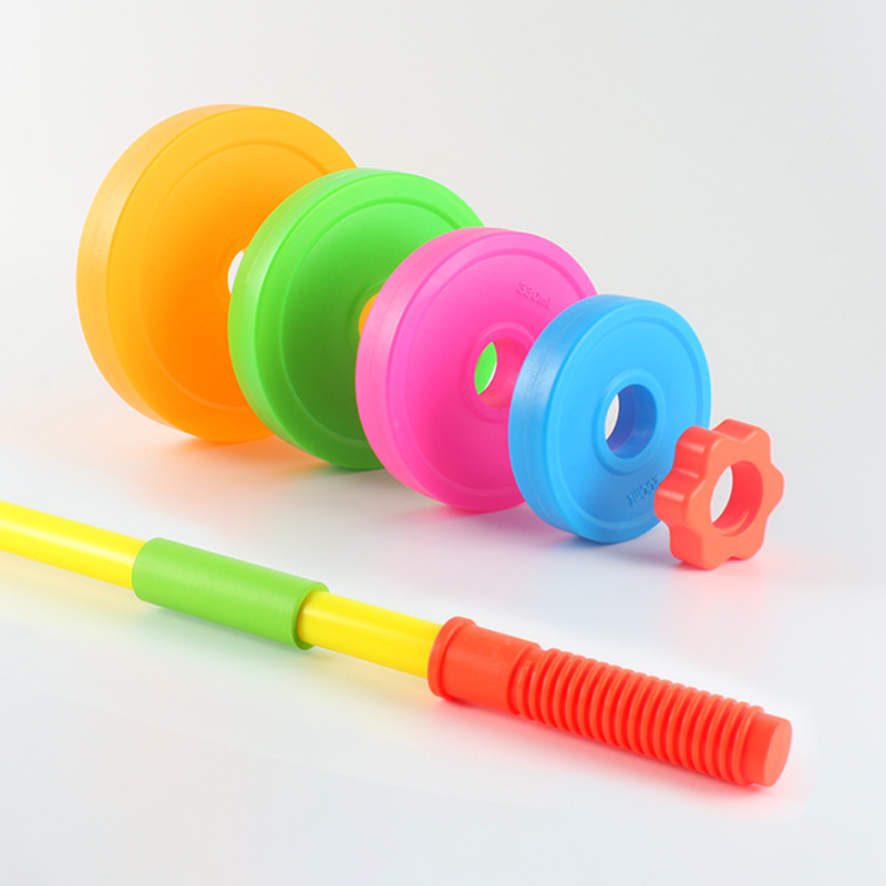 Kids Outdoor Toys B&Q - Dziecięce hantle sportowe, zabawka, regulowane hantle