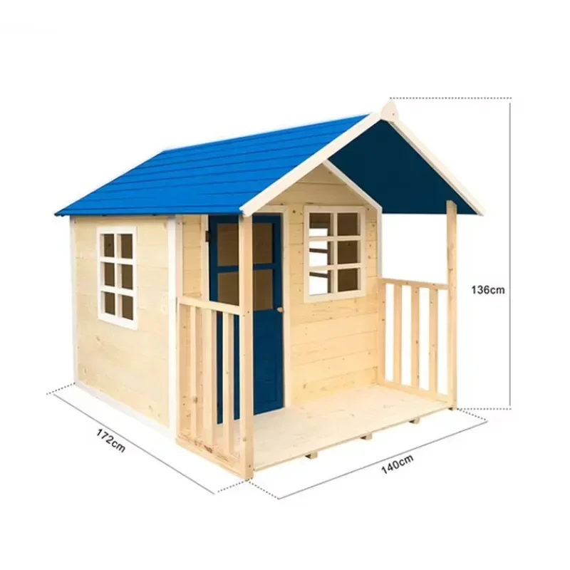 Drewniane domekki dla dzieci d – Kids Outdoor Cubby House recenzja i cena