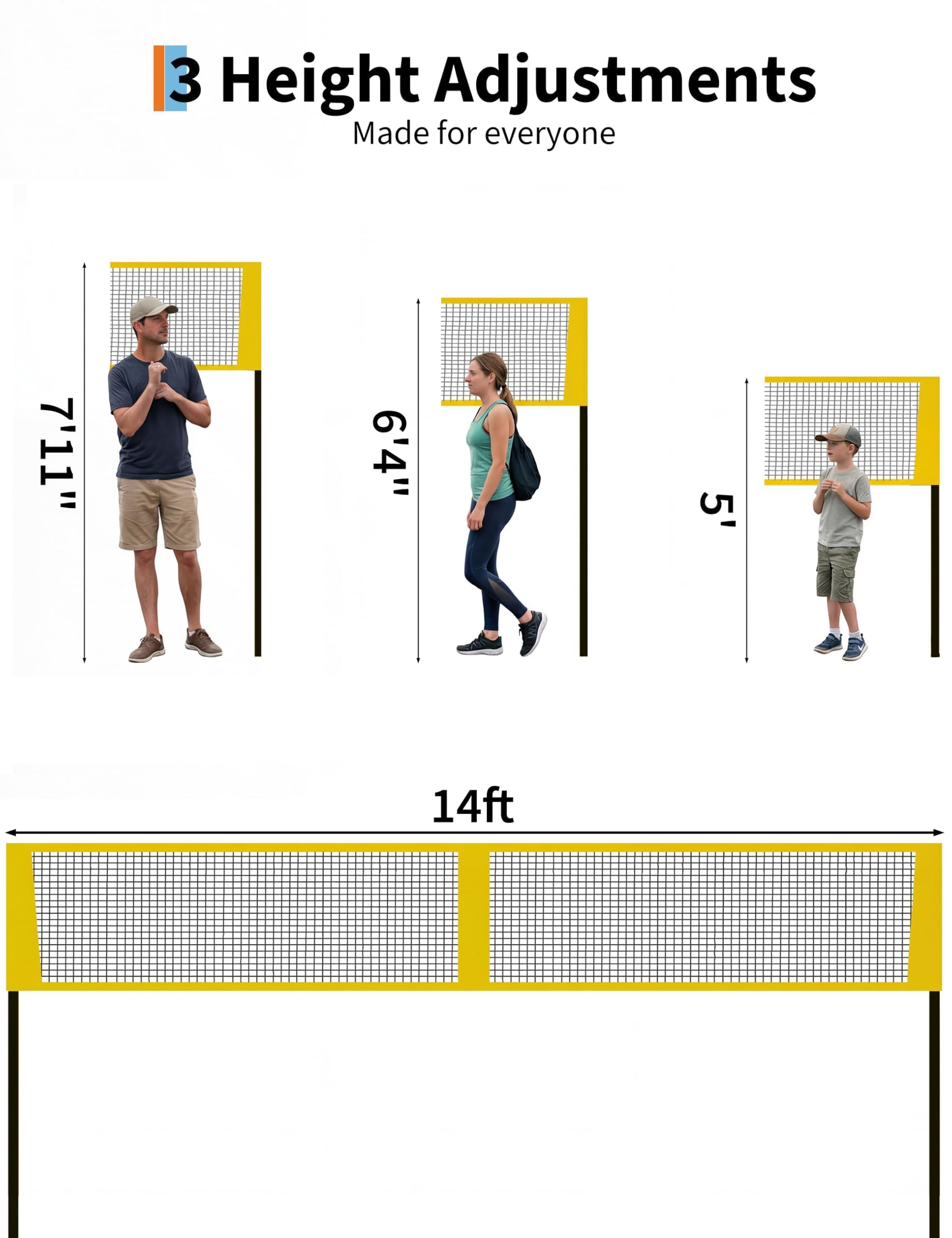 4-częściowy zestaw do siatkówk – Kids Outdoor Volleyball Net recenzja i cena