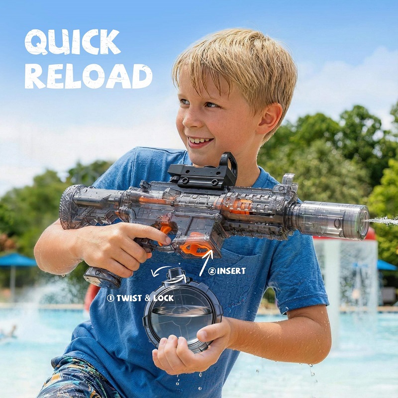 Pistolet na wodę dla dzieci M4 – Kids Outdoor Music recenzja i cena