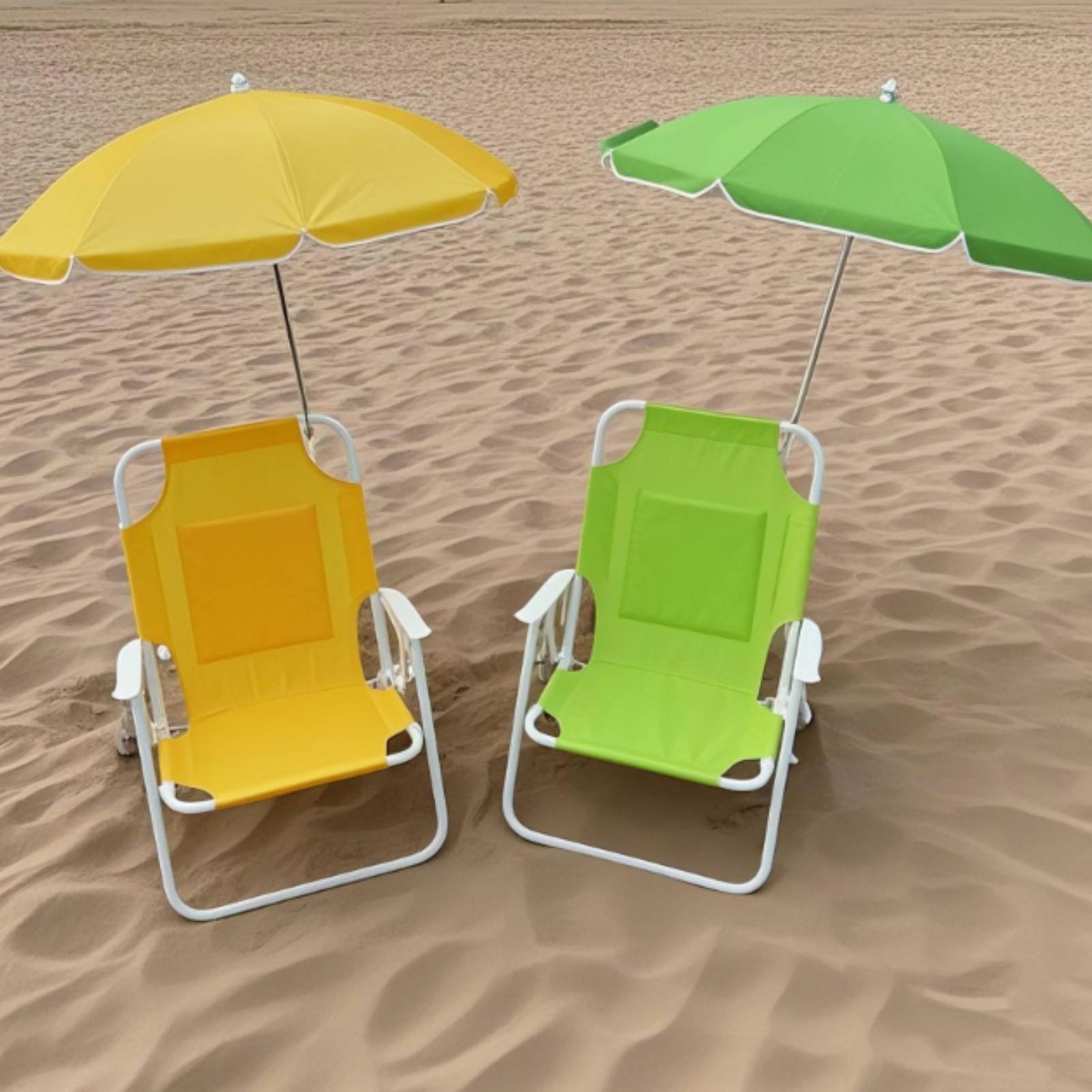 Przenośne krzesełko plażowe dl – Kids Outdoor Lounge Chair With Umbrella recenzja i cena