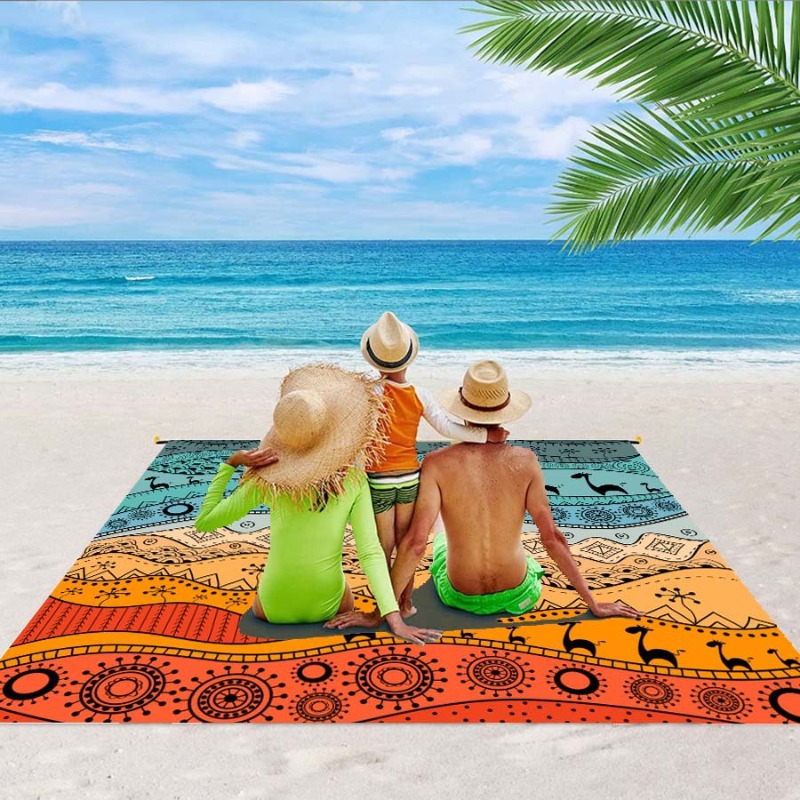 Duży koc plażowy Wodoodporna,  – Kids Outdoor Mat Waterproof recenzja i cena