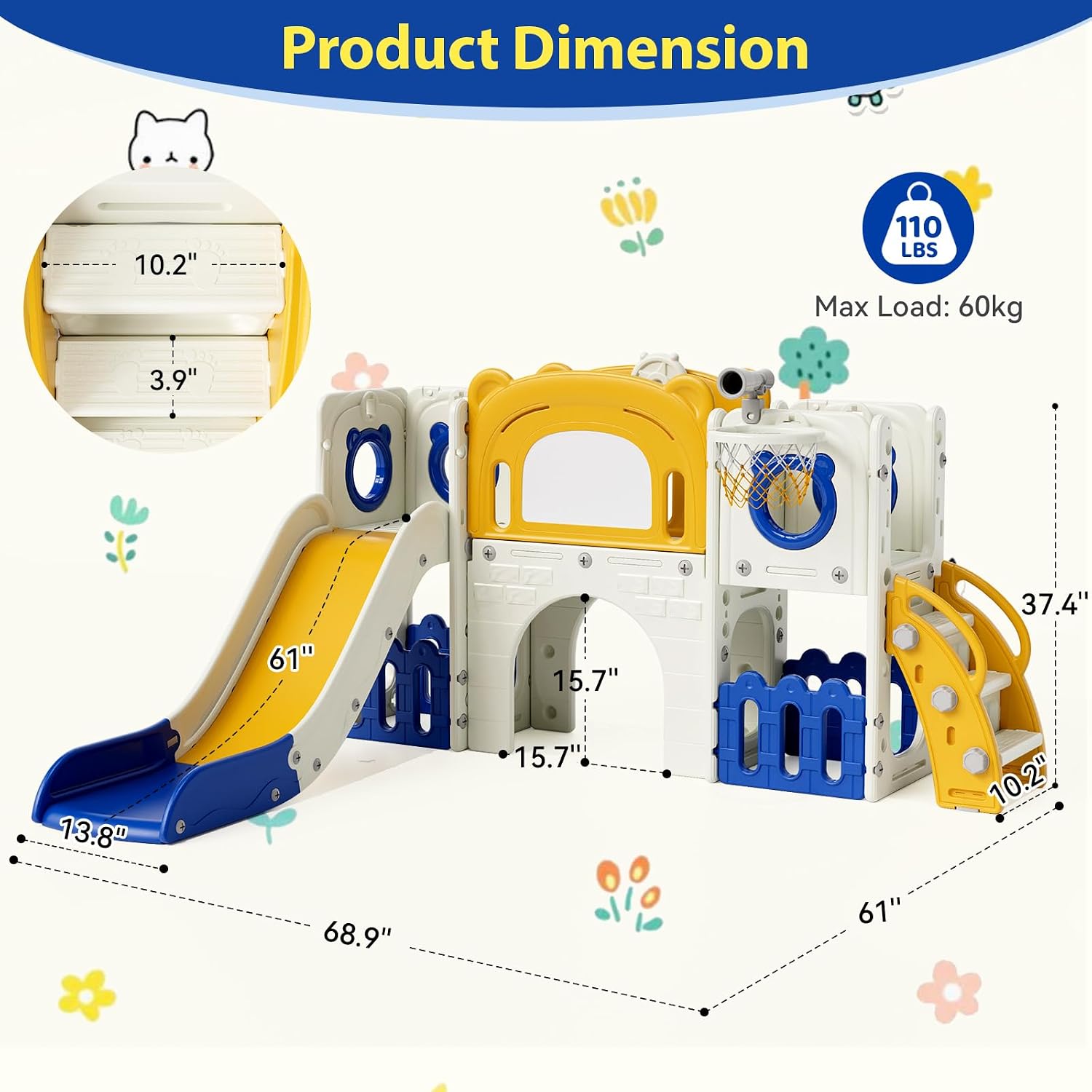 Zestaw zjeżdżalni dla maluchów – Kids Outdoor Toys B&Q recenzja i cena