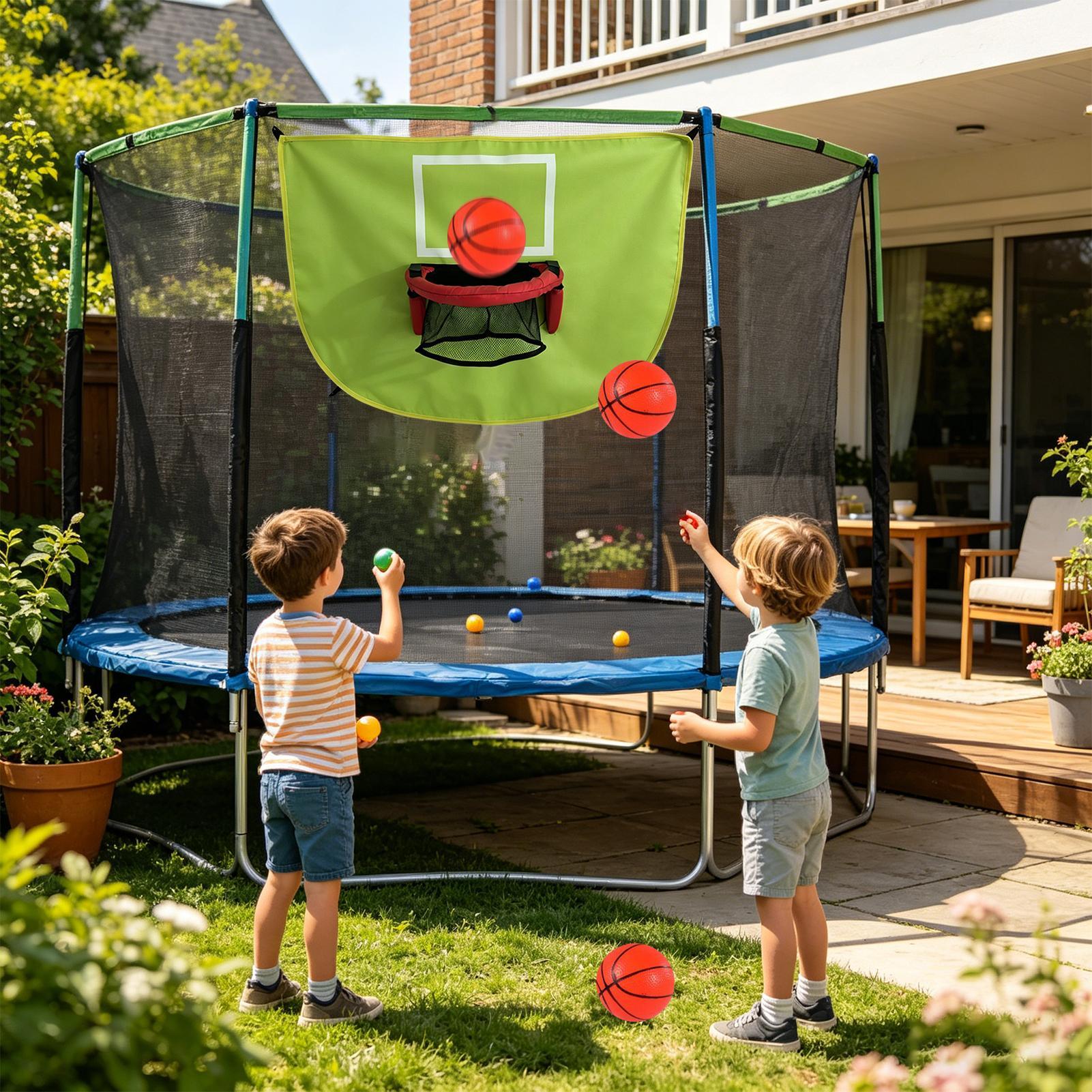 Obręcz do trampoliny z pompką  – Kids Indoor Outdoor Trampoline recenzja i cena
