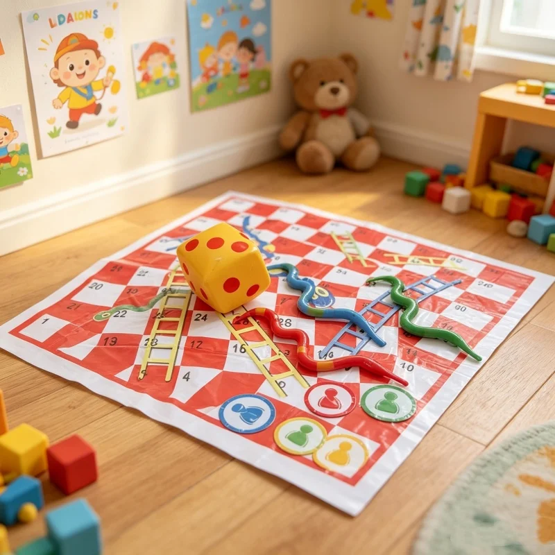Wodoodporna mata do gry w Węża – Kids Outdoor Mat Waterproof recenzja i cena
