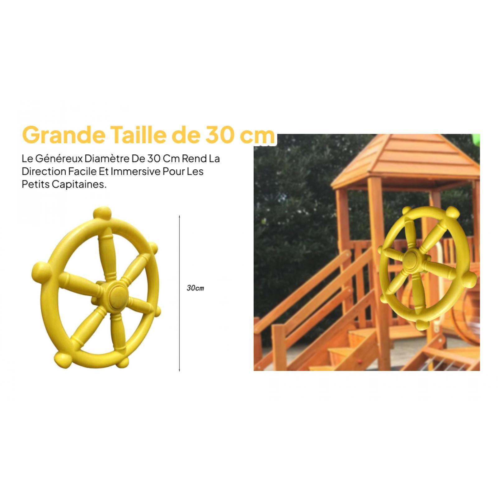 Kierownica pirackiego statku d – Kids Outdoor Gym recenzja i cena