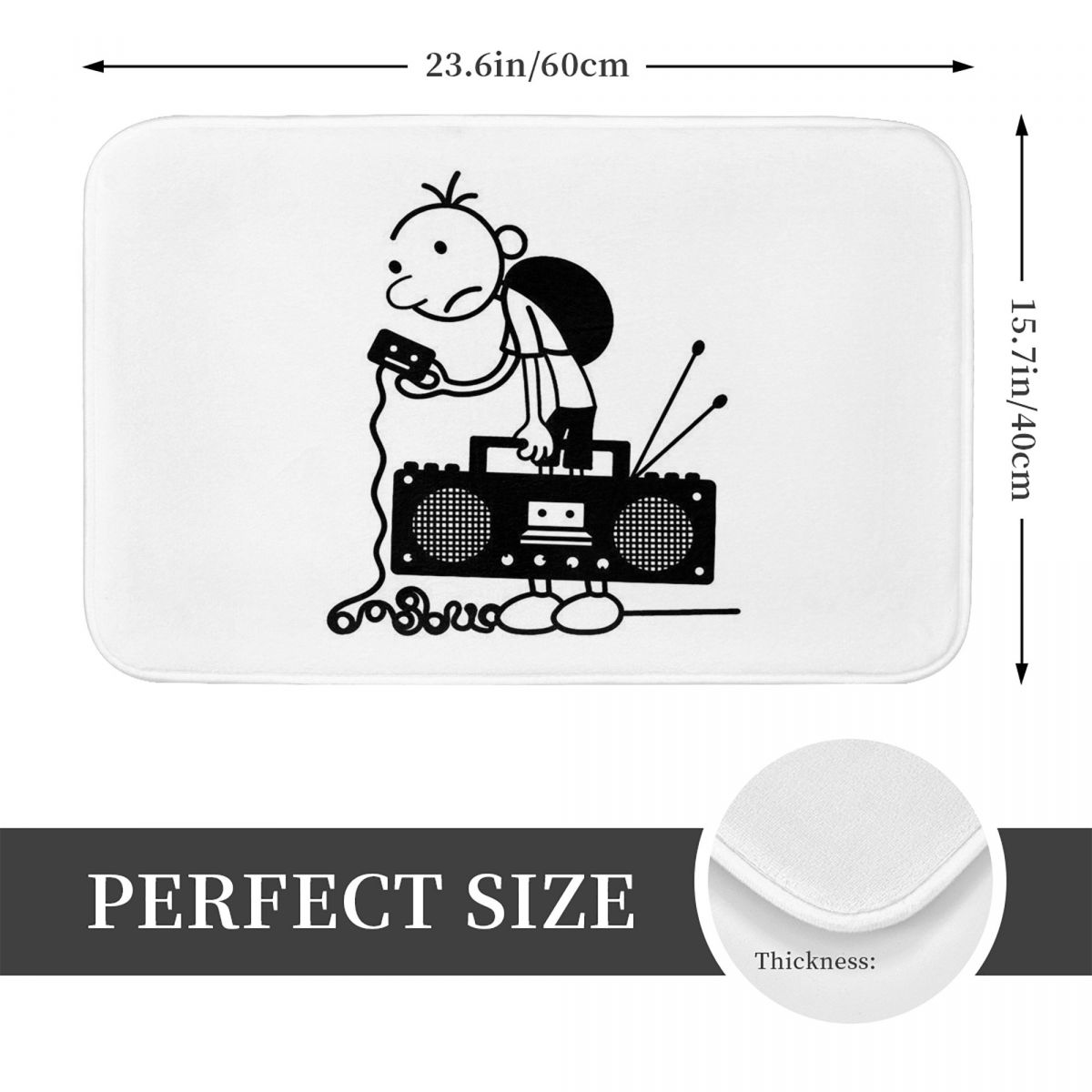 Dywanik antypoślizgowy z motyw – Kids Outdoor Mat Waterproof recenzja i cena