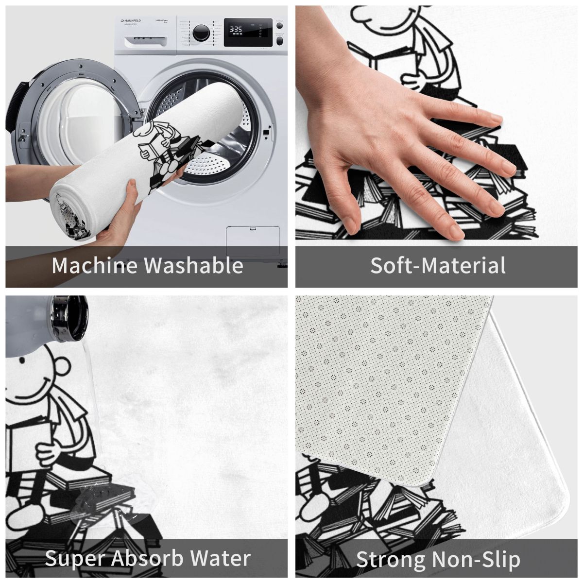Diary Of A Wimpy Kid Antypośli – Kids Outdoor Mat Waterproof recenzja i cena