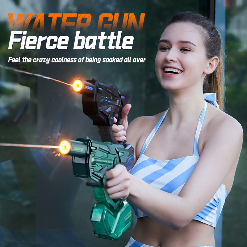 Pistolet na wodę LED z efektem – Kids Outdoor Toys B&Q recenzja i cena