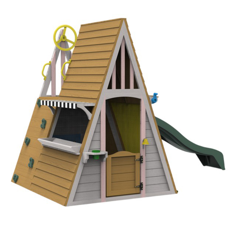 Drewniane zabawki na zewnątrz  – Kids Outdoor Climbing Frame recenzja i cena