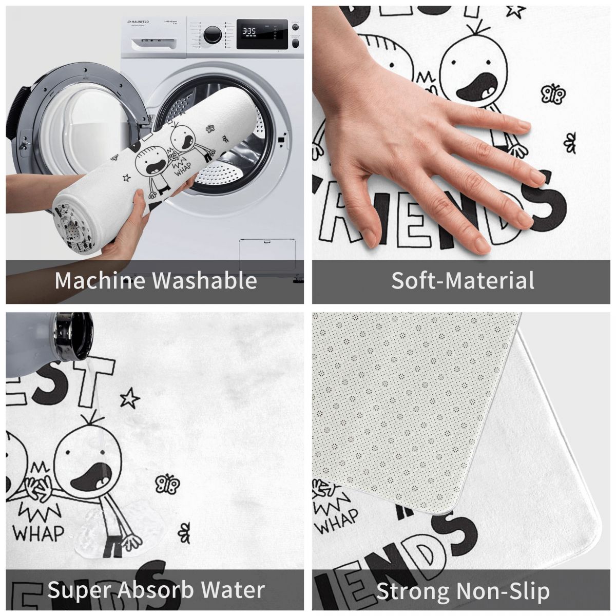 Dziennik Najlepszych Przyjació – Kids Outdoor Mat Waterproof recenzja i cena