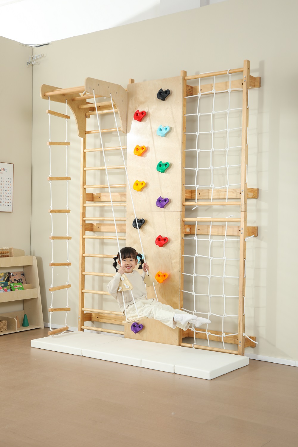 Dostępne od ręki: Drewniane dr – Kids Outdoor Climbing Frame recenzja i cena