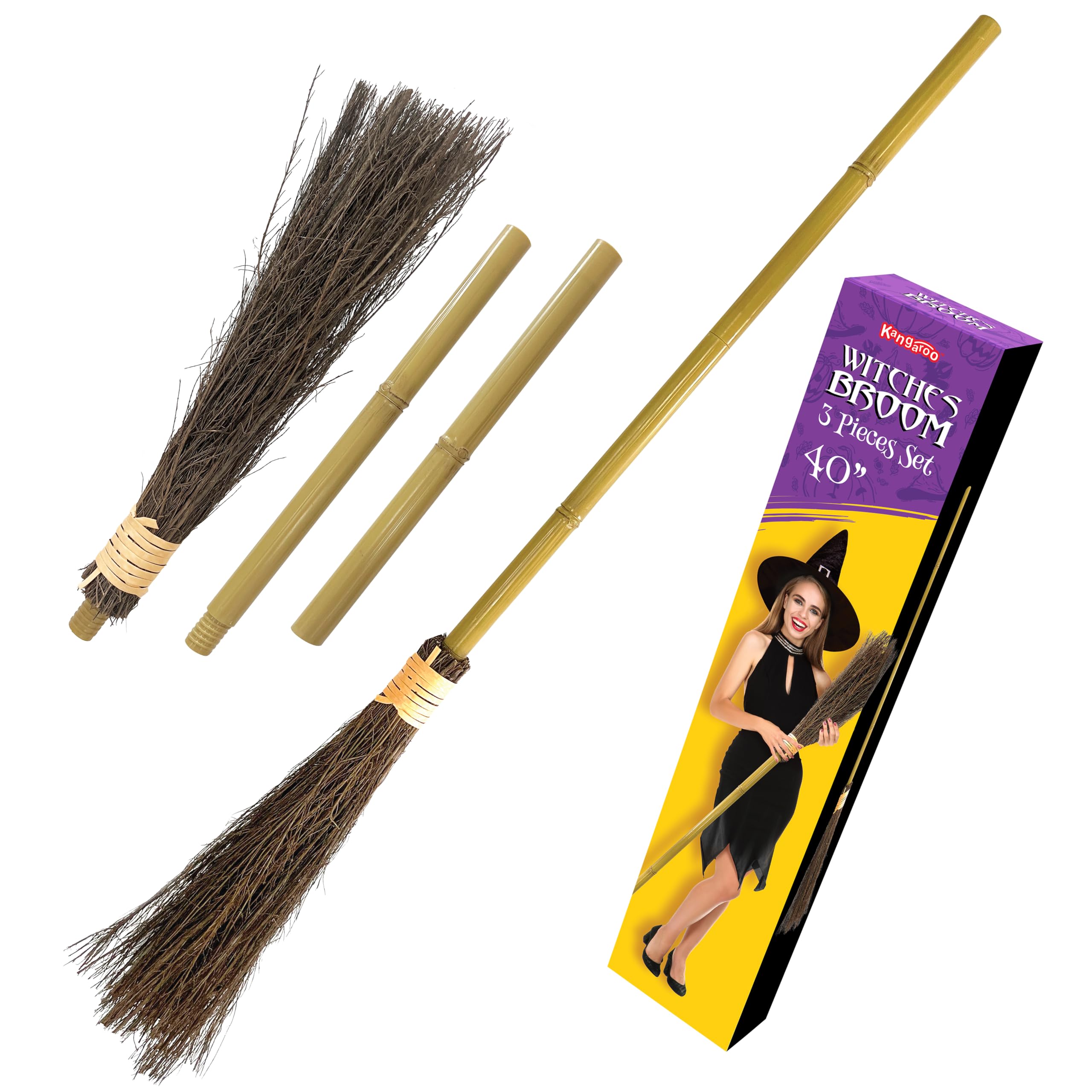 Kangaroo 40-calowa bambusowa m – Kids Outdoor Broom recenzja i cena