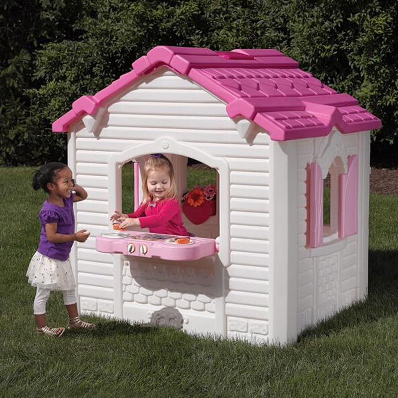 Domek zabaw dla dzieci z plast – Kids Outdoor Cubby House recenzja i cena
