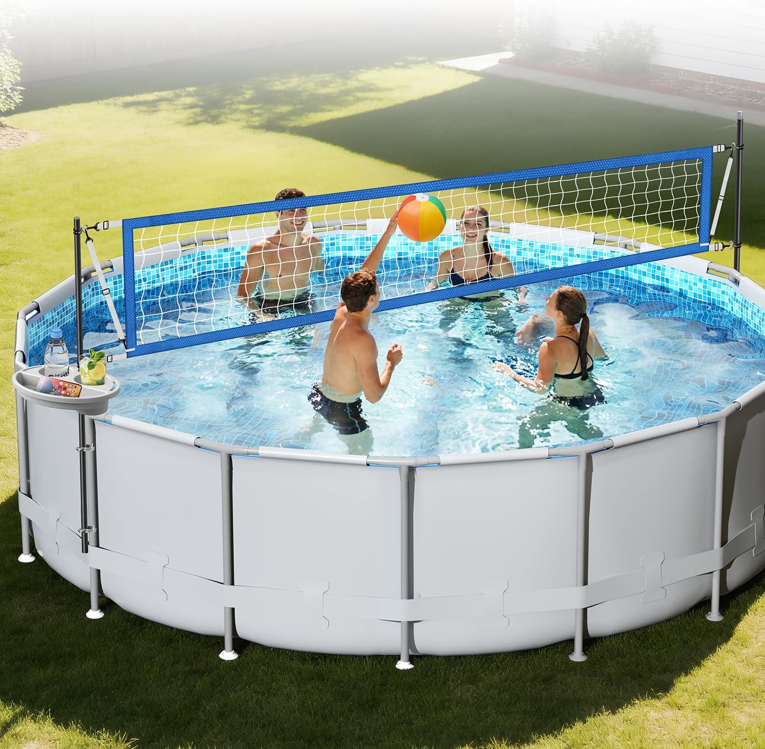 Zestaw do siatkówki wodnej do  – Kids Outdoor Volleyball Net recenzja i cena